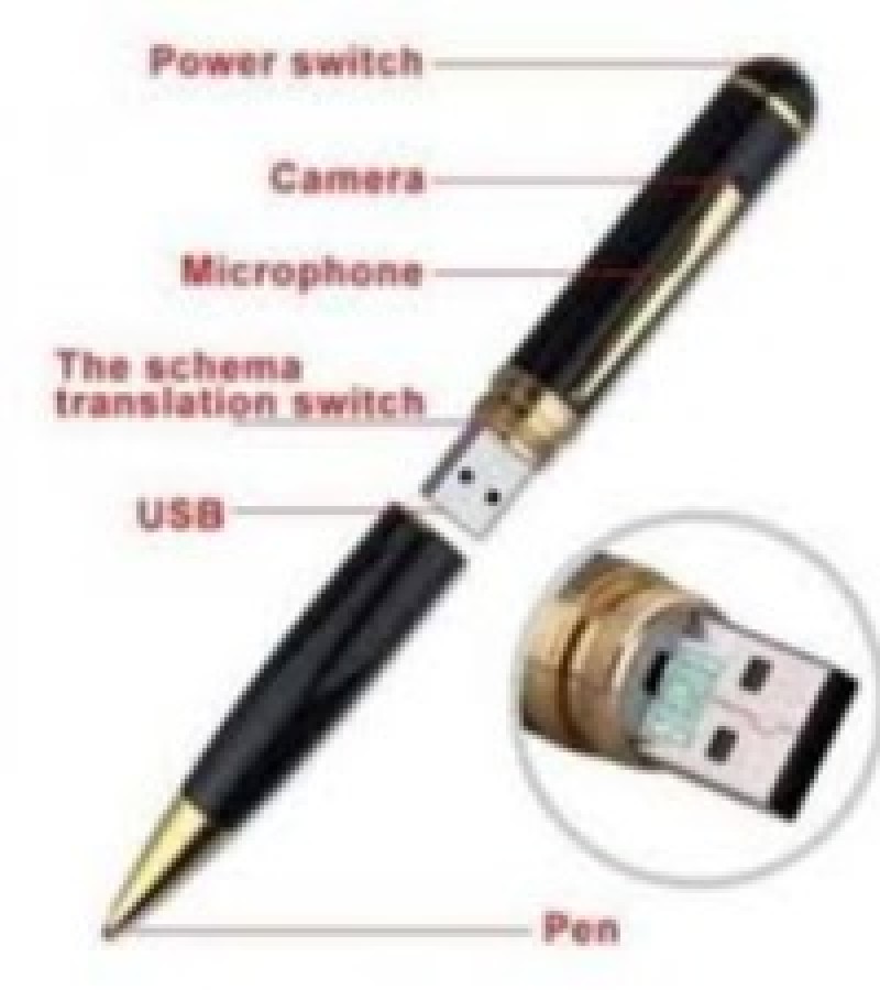 Hd Pen Camera 8gb