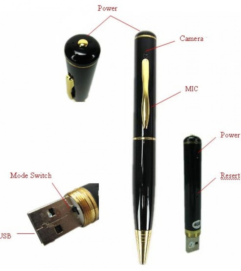 Hd Pen Camera 8gb